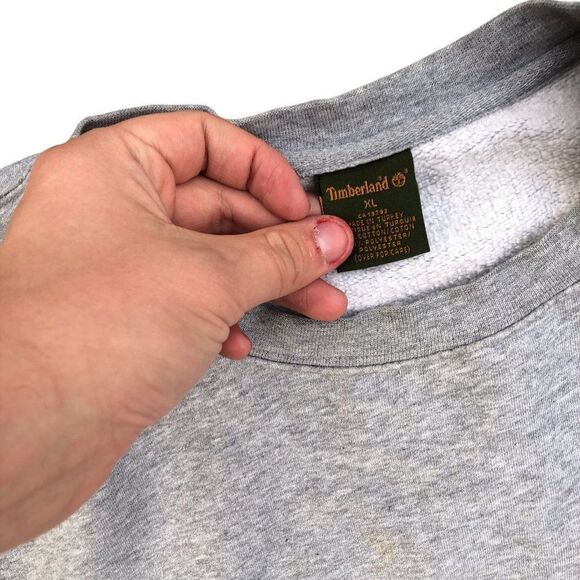 TIMBERLAND Sweater XL Gray - Picture 8 of 8